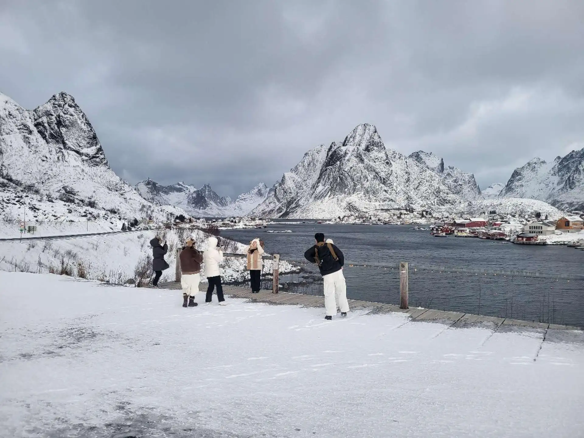 Granite peaks of the Senja National Tourist Route